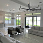 Thaddeus Forged Round Chandelier 36" 48” 60” 72”