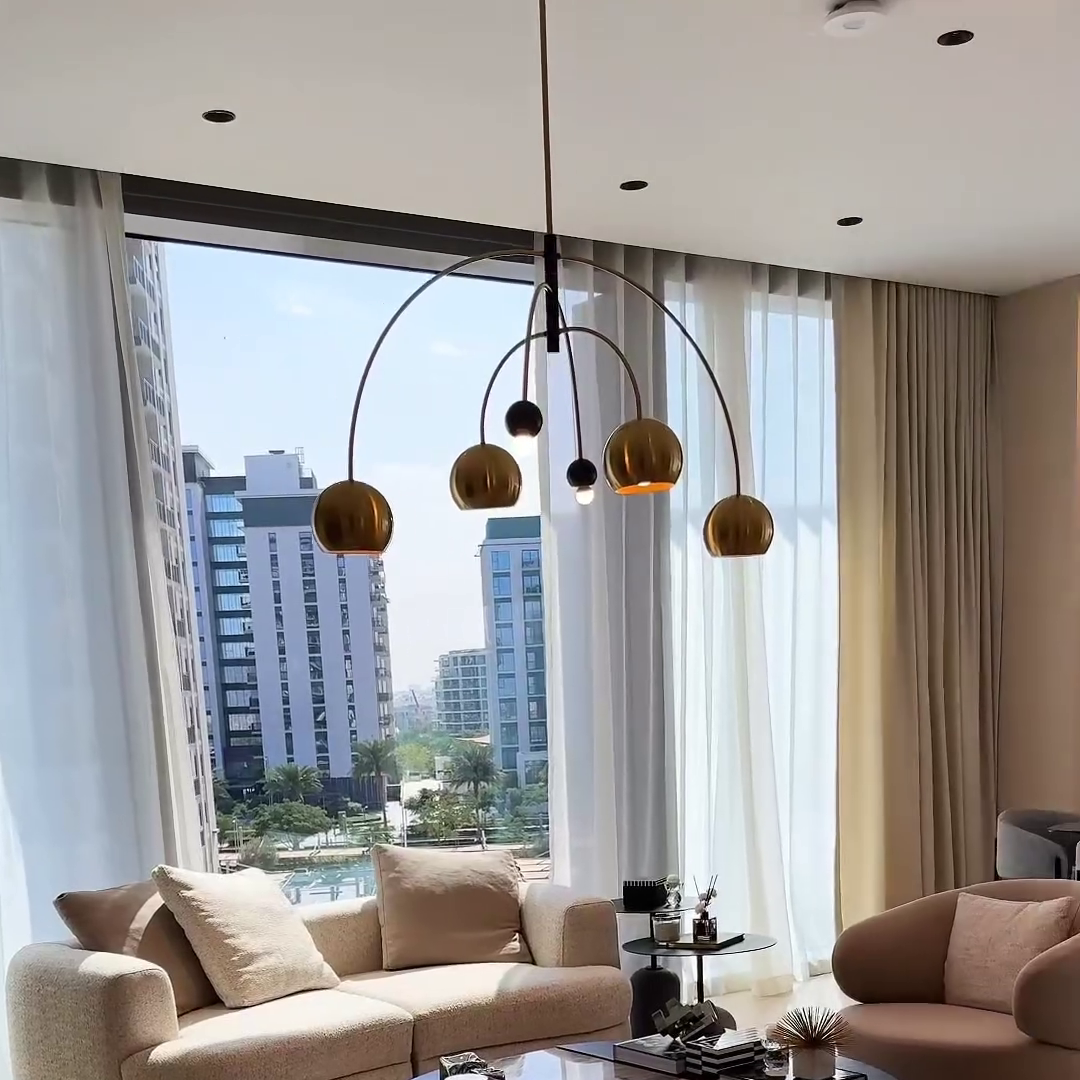 Modern Creative Cosmic Sputnik Chandelier for Living Room/Bedroom-MEET LIGHTING